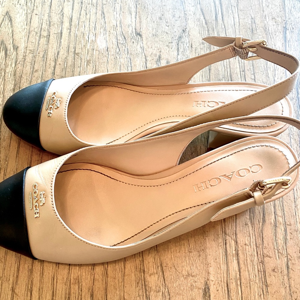 COPY - Nice pair of Coach heels. Size 7.5 gently worn